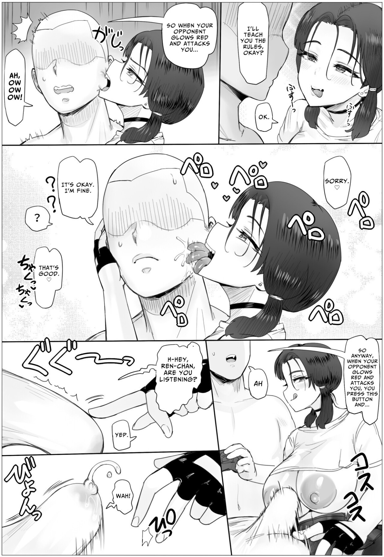 Hentai Manga Comic-Easily Infatuated Ren Loves Kissing-Read-27